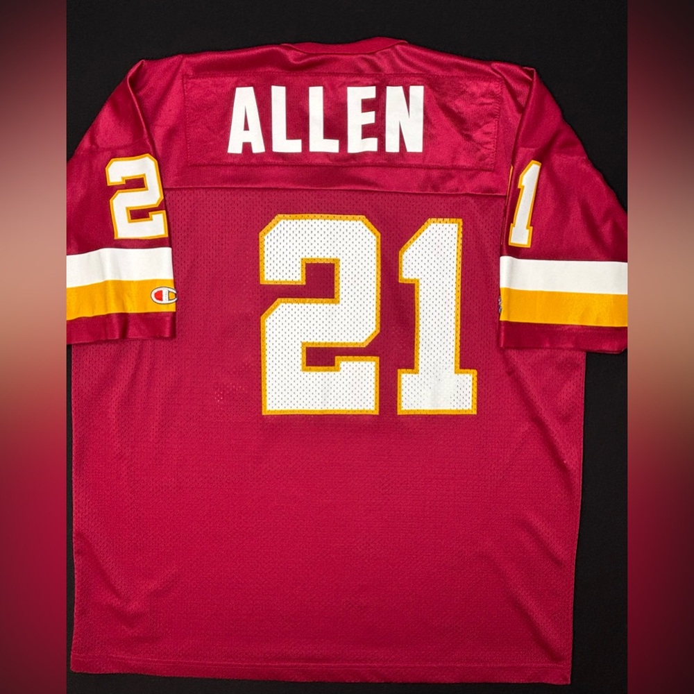 Washington Redskins Terry Allen Champion Football Jersey Size: 52